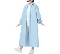 Vhersily Imperméable À L'eau Les Adultes Conduite Des Vélos Devraient Porter Imperméable Gymnastique D'Été pour les activités de Plein Air Gym et Basket Randonnée Vélo Camping, Bleu ciel, M