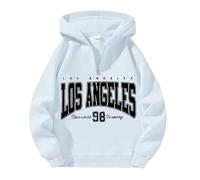 Vhersily Sweat à capuche pour femme, collection à manches longues, bicolore imprimé, motifs avec poches pour unique, saison urbaine, pour Scooter, motocyclistes, Touring, pour porter un nouveau