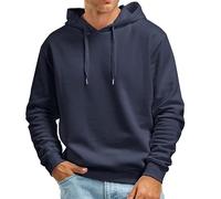 Vhersily Veste de sport pour homme à capuche avec capuche, haut Soft Touch Loungewear Pull décontracté en molleton, parfait pour l'automne et l'hiver, trench Coat Outwear, pour porter un nouveau