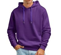 Vhersily Veste de sport pour homme à capuche avec capuche, haut Soft Touch Loungewear Pull décontracté en molleton, parfait pour l'automne et l'hiver, trench Coat Outwear, pour porter un nouveau