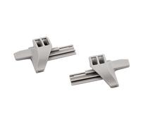 VHEUHZ 1 paire ÉTAGÈRE Colis Clips Plastique Broches Gauche Droite compatible avec Mercedes A Classe B Class W169 W245 A16969302849051 Gris