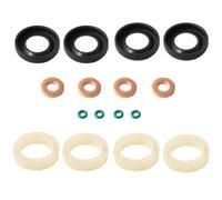VHEUHZ Jeu de joints toriques pour injecteurs de carburant Compatible avec CITROEN BERLINGO C3 C4 PICASSO PEUGEOT 207 307 407 2008-2013 1.6HDI