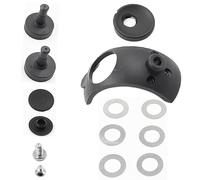 VHEUHZ Kit de coussinets de friction Stabilisateur de caravane Garnitures de friction avant et arrière 691418 1220755 Compatible avec Alko Aks2004 Aks 3004 3504