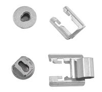 VHEUHZ Support Coulissant pour Four Cuisinière électrique 00626210 00644828, Accessoires pour Camping Cars Kit de Fixation d'étagère de Four Support latéral