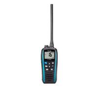 VHF PORTATIL ICOM IC-M25 EURO AZUL (BANDAS LATERALES) PROTECCION IPX7 FLOTA Y PARPADEA BATERIA DE LITIO 1500mAh 11H AUTONOMIA CONECTOR CARGA MICRO USB