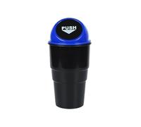 VHGHHVEJ 1PC Poubelle De Voiture Ronde Avec Couvercle, Boîte À Ordures De Voiture, Poubelle De Porte De Voiture, Porte-gobelet D'eau, Seau De Rangement(D)