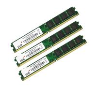 VHGHHVEJ DDR2 RAM PC Mémoire RAM Module Memoria Ordinateur De Bureau PC2 DDR2 2 Go 667 MHz 800 MHz PC3 DDR3 2 Go 1333 MHz 1600 MHz DDR3 RAM(4GB DDR3 1600 x 3Pcs)