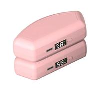 Vhjlfig Chauffe-Mains électriques magnétiques divisés - Chauffe-Mains électroniques, Chargement USB, Affichage numérique, équipement de Chauffage pour la Chasse, Le Ski, Les, Les Voyages, Les