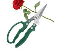 Vhjlfig Ciseaux de jardin résistants et ergonomiques à usage manuel, résistants à la rouille, pour pelouse, patio, extérieur, herbe, greffes, aménagement paysager, hydroponie, fleurs, plantes