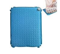 Vhjlfig Coussin d'assise prolongé, matelas auto-gonflant imperméable | Coussin pour siège d'avion, pour camping, randonnée, randonnée, pique-nique, plage, sport, concerts, voiture et kayak