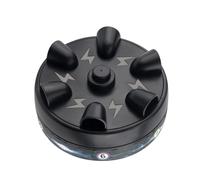 Vhjlfig Détecteur de mensonges à Six Doigts ABS 11,2 x 11,2 x 5,2 cm - Jeu de Roulette Choc pour - Jeux de Doigts multijoueurs - Jeux Difficiles pour fête et Farce