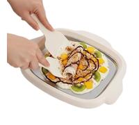Vhjlfig Machine à fabriquer soi-même - Facile à faire soi-même - Kit de rouleau avec congélation - Pour desserts faits maison en sorbet yaourt et plaisir familial en cuisine
