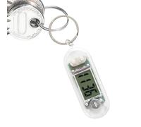 Vhjlfig Montre Digitale Porte-clés - Petite Montre Pendentif Charmant - Mini Horloge de Bureau, Chronomètre Portable pour Salle d'Examen ou Étude