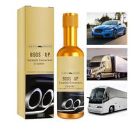 Vhjlfig Nettoyant pour le système catalytique | 120 ml de pièces de voiture, élimine le carbone, système d'échappement, tuyau d'échappement, tuyau de carbone, pour remorque, camion, voiture, berline