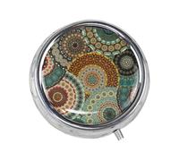 Vhjlfig Pilulier de voyage | 3 compartiments | Conteneur de stockage d'huile de poisson pour les séjours à l'hôtel, les trajets en voiture, la salle de sport, les aventures en plein air