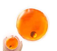 Vhjlfig Réchauffeurs De Gel Instantanés avec Pochette À Gel PVC Haute Densité 10x10cm Réchauffeur De Chaleur Rond Et Carré Chauffe Mains en Gels Chauffe-Chaleur Longue Durée pour Le Travail