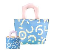 Vhjlfig Sac à déjeuner isolé, imperméable, réutilisable, grande capacité, pour les trajets scolaires, les pique-niques, le camping, les femmes, les hommes, les filles, les adultes et les mères