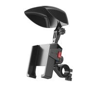 Vhjlfig Support Téléphone pour Vélo - Support Rotatif à Trois Cent Soixante Degrés,Fixation Guidon Anti-Chocs Étanche pour Camping Randonnée Vélo Ville Trajet VTT Commuting