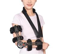 VHKJewE Attelle de coude réglable unisexe, dispositif d'immobilisation, for récupération post-opératoire après une blessure au bras, fixation d'une fracture du, gauche(Right)