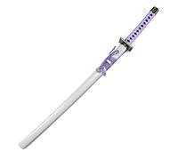 VHKJewE Épée de samouraï en Bois avec Fourreau, Accessoire Jeu rôle, Arme for Cosplay et Animation(C)