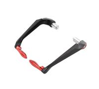VHKJewE Protection de levier frein à main et d'embrayage for moto, en aluminium, 2 pièces, multicolore(Red a)