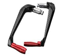 VHKJewE Protection de levier frein et d'embrayage for moto-Protection poignée guidon(Lever Guard Red)