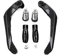 VHKJewE Protection de levier frein for moto - guidon for leviers d'embrayage et Durable for motos(Black With Logo)