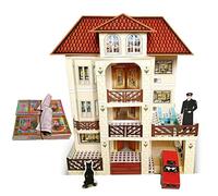 VhoMes Ancestor Money,Joss Paper,Ancestor Money Villa House et Chinese Joss Paper Money Heaven Bank Notes for Funerals Worshiping Ancestor Hungry Ghost Festival All Souls Day