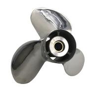 VHRMZJYCN Hélice de Bateau 150-300 CV Compatible avec Moteur Hors-Bord Yama 14 1/2 x 23 en Acier Inoxydable, 15 Dents cannelées, pièce RH 66K-45974-B0-00