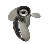 VHRMZJYCN Hélice de Bateau Compatible avec Moteur Hors-Bord Yama 150-300 CV 13 3/4 x 21 en Acier Inoxydable, 15 Dents cannelées, pièce M 68F-45976-20-00