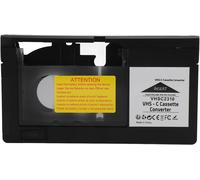 VHS-C Caméscopes Cassette Adaptateur,Convertisseur de Cassette électrique VHS,Contrôle à Une clé,pour Caméscopes VHS-C SVHS,Non Compatible avec 8mm MiniDV Hi8
