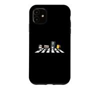 VHS Cassette Disquette en Forme de Disquette Humoristique rétro Vintage Coque pour iPhone 11