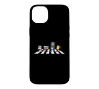 VHS Cassette Disquette en Forme de Disquette Humoristique rétro Vintage Coque pour iPhone 14 Plus