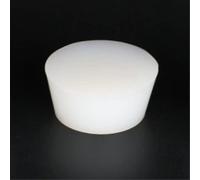 VHTDFEVXO Lot de 1/2/3/4/5 bouchons en silicone pour fermenteur, bouchons en caoutchouc avec trou, valve de laboratoire, résistant aux acides et aux alcalins, pour vin de brassage (30 x 23 x 28 mm