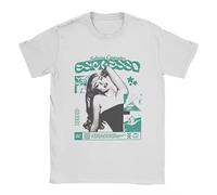 VHUGrtiok Sabrina Carpenter Singer T Shirts White S