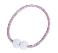 vhVHJry Embrasse pour Rideaux 1/2 pièces Pince à Rideau magnétique en Perles, Supports de Rideaux Pinces Boucle d'arrimage, Accessoires décoration Embrasse Rideau(Pink,1PCS)