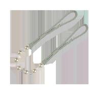 vhVHJry Embrasse pour Rideaux Corde d'embrasses de Rideaux Modernes 1 pièce, Attaches décoratives en Perles perlées, Supports décoration for la Maison Embrasse Rideau(Light Blue)