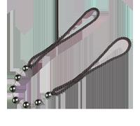 vhVHJry Embrasse pour Rideaux Corde d'embrasses de Rideaux Modernes 1 pièce, Attaches décoratives en Perles perlées, Supports décoration for la Maison Embrasse Rideau(Charcoal)