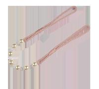vhVHJry Embrasse pour Rideaux Corde d'embrasses de Rideaux Modernes 1 pièce, Attaches décoratives en Perles perlées, Supports décoration for la Maison Embrasse Rideau(Pink)