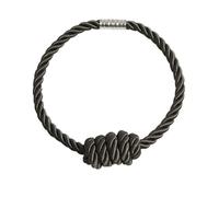 vhVHJry Embrasse pour Rideaux Embrasses de Rideaux 2 pièces, Clip magnétique, Corde à Boucle, Accessoire Support Rideau Embrasse Rideau(Charcoal)