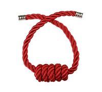 vhVHJry Embrasse pour Rideaux Embrasses de Rideaux 2 pièces, Clip magnétique, Corde à Boucle, Accessoire Support Rideau Embrasse Rideau(Red)