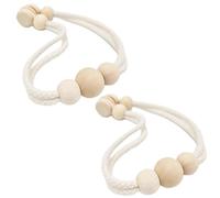 vhVHJry Embrasse pour Rideaux Sangle de Liaison Rideau magnétique 2 pièces, embrasses décoratives, décoration la Maison Embrasse Rideau