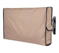 vhVHJry Housse éCran Tv Outdoor TV Cover, Weatherproof Waterproof Dustproof Protective For On Patio Balcony Garden Flat Screen Televisions Housse De TéLéVision(170.18x12.7x101.6cm)