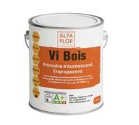 VI Bois - Vernis Intumescent Bois B-s1,d0 - Bidon 1L pour 5,8 m2 - Primaire Ignifuge Phase Aqueuse Interieur - Antifeu Discount