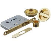VI.TEL. E0262N 40 Kit avec serrure pour portes coulissantes, or