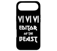 VI VI VI Éditeur de la Bête - Texte Humoristique Blanc - Geek Coque pour iPhone Air