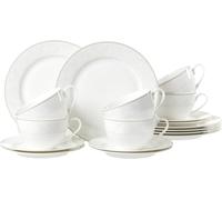 Via by R & B Service de table série Isabella, Porcelaine, Kaffeeservice 18 tlg. Isabella