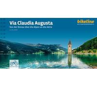 Via Claudia Augusta: Von der Donau über die Alpen an die Adria, 967 km, 1:75.000, GPS-Tracks Download, LiveUpdate, Übernachtungsverzeichnis