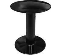 VIA CREMA Double tampon à café 48 + 57 mm, double tampon à café, porte-filtre tamper noir double face (tampon 48 mm/57 mm) accessoires porte-filtre