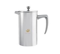 VIA CREMA FRENCH PRESS 800/1000ml Verre/Acier inoxydable (Edelstahl, 1000 ml / 34 oz)